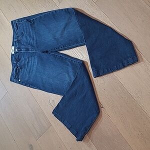 PAIGE Genevieve Jeans Women's sz 33 Mid Rise Flare Denim Jeans